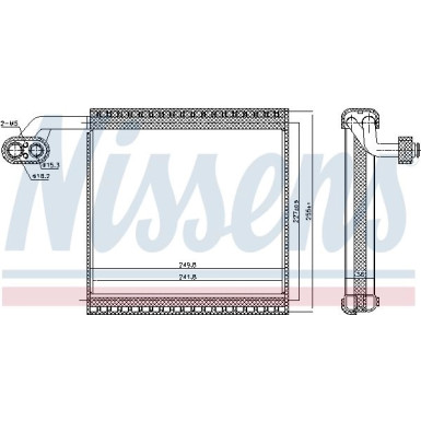 Verdampfer PKW 92340