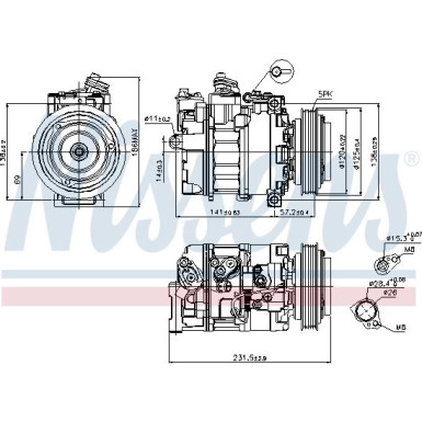 Kompressor PKW ROVER 75 2,0 CDT 99 FIRST FIT 89231