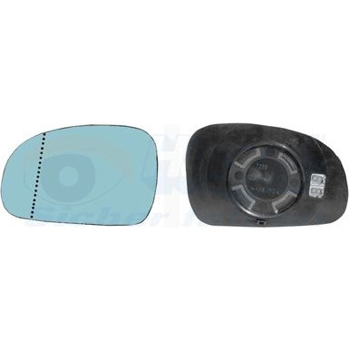 VAN WEZEL Spiegelglas, Außenspiegel 4049837 VAN WEZEL Spiegelglas, Außenspiegel 4049837