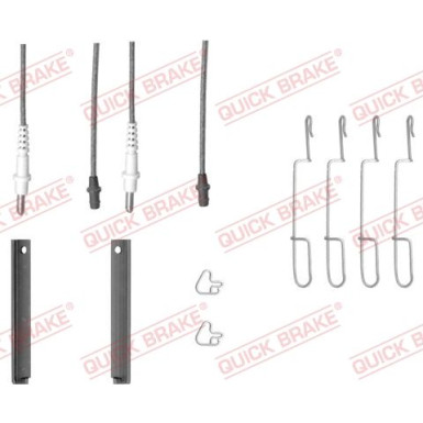 391-1280X Montagesatz f.Bremsklötze MERCEDES W638 96 109-1280X 391-1280X Montagesatz f.Bremsklötze MERCEDES W638 96 109-1280X