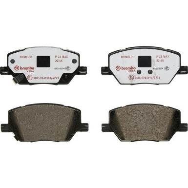 BREMBO Bremsklötze Xtra VA P 23 164X