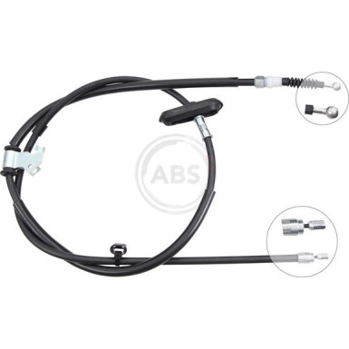 A.B.S. Handbremsseil Seilzug Festellbremse K12062 A.B.S. Handbremsseil Seilzug Festellbremse K12062