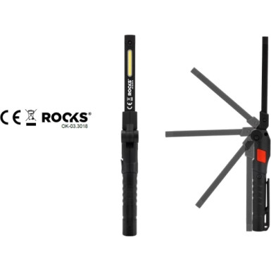 Klappstiftlampe Cob Super Slim 3 In 1, 100 Lm WL3130 / OK-03.3018 Klappstiftlampe Cob Super Slim 3 In 1, 100 Lm WL3130 / OK-03.3018