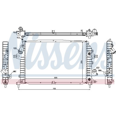 Wasserkühler PKW 63115A Wasserkühler PKW 63115A