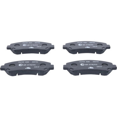 Bremsbelagsatz Nissan P. Qashqai/X-Trail 1,5-2,0 Dci 07-13 13.0460-5752.2