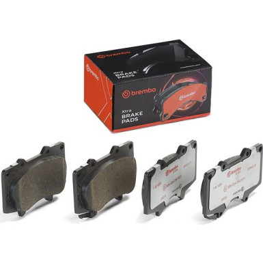 BREMBO Bremsklötze VA TOYOTA FJ, Hilux 15 XTRA LINE P 83 102X BREMBO Bremsklötze VA TOYOTA FJ, Hilux 15 XTRA LINE P 83 102X