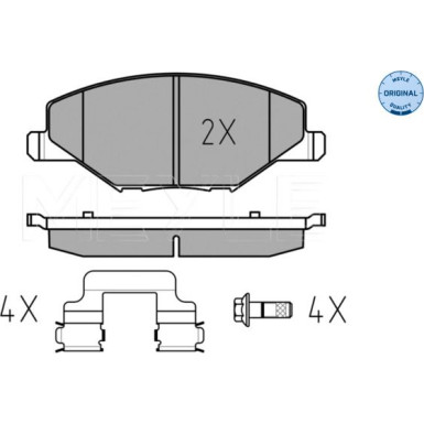 Bremsbelagsatz Skoda P. Fabia 1,2-1,6 07-14 252568118 Bremsbelagsatz Skoda P. Fabia 1,2-1,6 07-14 252568118