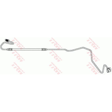 PHD1111 Bremsschl HA li inkl.Rohrl CITROEN C4,PEUGOT 307 00