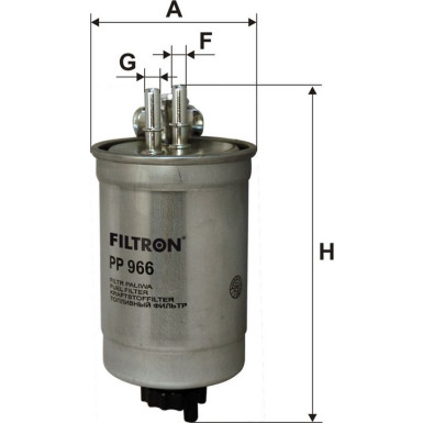 FILTRON Kraftstofffilter PP 966 FILTRON Kraftstofffilter PP 966