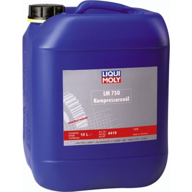 Liqui Moly LM 750 Kompressorenöl SAE 40 10 l 4419 Liqui Moly LM 750 Kompressorenöl SAE 40 10 l 4419