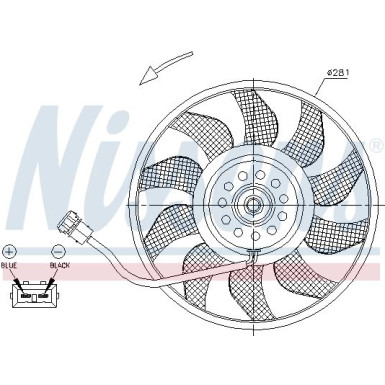 Kühlerlüfter PKW VW T4 Bus(70XB,70XC,7DB,7DW) 85618 Kühlerlüfter PKW VW T4 Bus(70XB,70XC,7DB,7DW) 85618