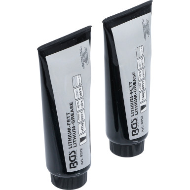 BGS Lithium-Fett für Mini-Fettpresse Art. 9311 2 Tuben 9312