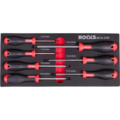 Satz Schraubendreher Torx, 7-Teilig OK-01.3107