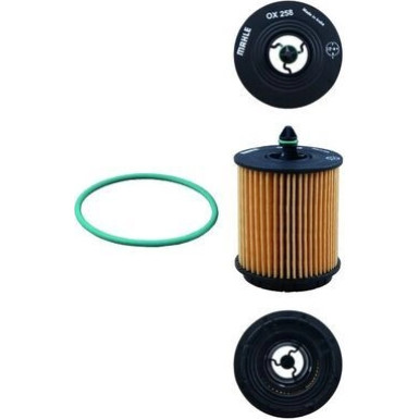 MAHLE Ölfilter OX 258D MAHLE Ölfilter OX 258D