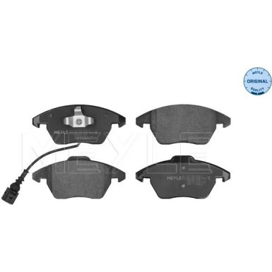 Bremsbelagsatz Vw P. Cc/Eos/Golf/Jetta/Passat/Polo 03- Mit Sensor MEYLE-ORIGINAL: True to OE 025 235 8720/W