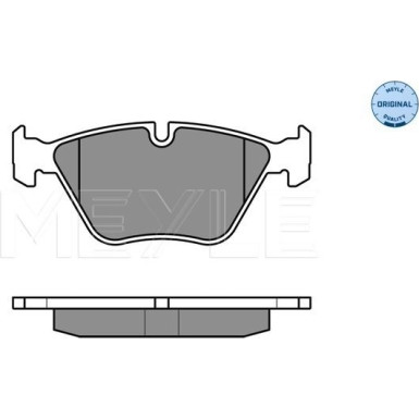 Bremsbelagsatz Bmw P. E87 05 252409620