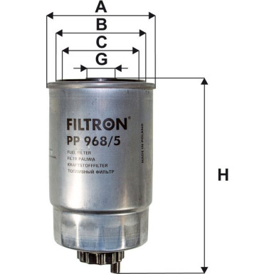 FILTRON Kraftstofffilter PP 968/5