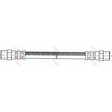Bremsschlauch HA li/re AUDI,SEAT,VW Passat 88 PHA119