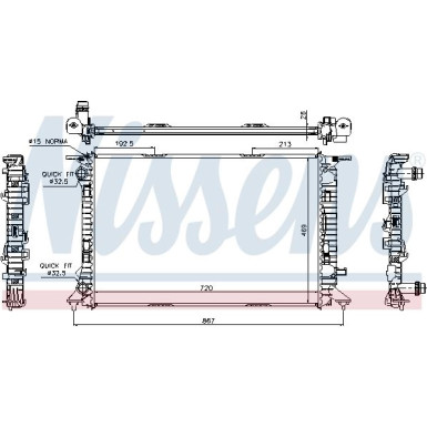 Wasserkühler PKW AUDI A4 07 60323