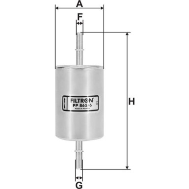 FILTRON Kraftstofffilter PP 865/6
