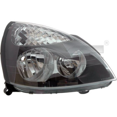 Scheinwerfer L H7/H1 +LWR BLENDE SCHWARZ RENAULT CLIO II 7,01-12,03 5293,506,2