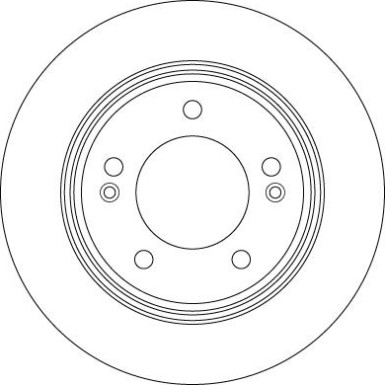 80 482 022 Bremsscheibe HA DF6627 80 482 022 Bremsscheibe HA DF6627