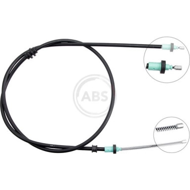 A.B.S. Handbremsseil Seilzug Festellbremse K17249 A.B.S. Handbremsseil Seilzug Festellbremse K17249