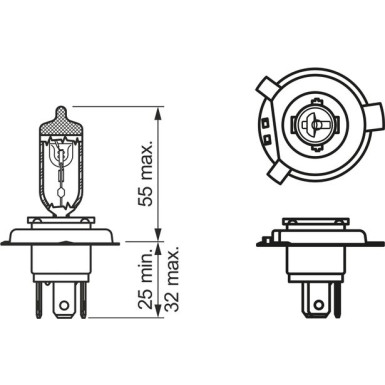 HS1 12V 35/35W PURE LIGHT BOSCH KFZ-GLUEHLAMPE Pure Light WS 1987302104