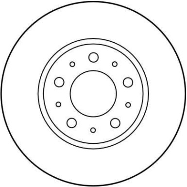 Bremsscheibe Volvo P. S70/S90/V DF2671 Bremsscheibe Volvo P. S70/S90/V DF2671