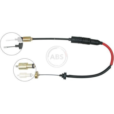 A.B.S. Kupplungsseil K27550 A.B.S. Kupplungsseil K27550
