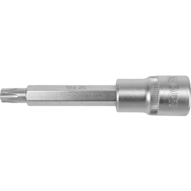 Biteinsatz T-Profil Torx 1/2 T45 L100Mm YT-04325 Biteinsatz T-Profil Torx 1/2 T45 L100Mm YT-04325
