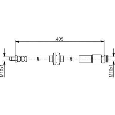 Bremsschlauch FIAT 1987481671