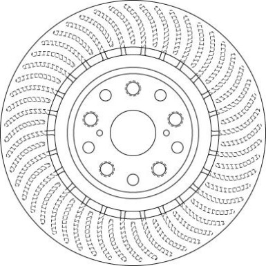 82 481 153 Bremsscheibe VA li DF6489S 82 481 153 Bremsscheibe VA li DF6489S