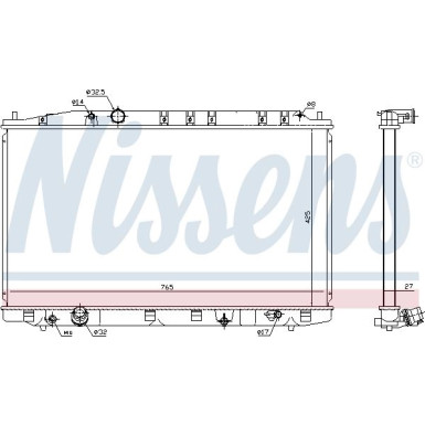 Wasserkühler PKW 68137