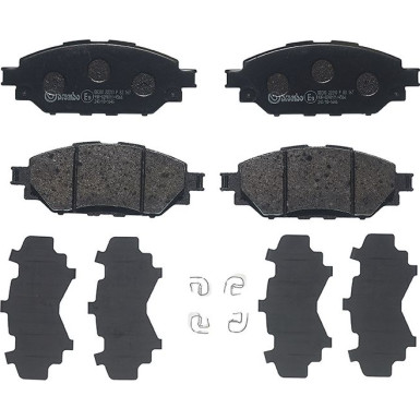 BREMBO Bremsklötze VA P 83 167 BREMBO Bremsklötze VA P 83 167