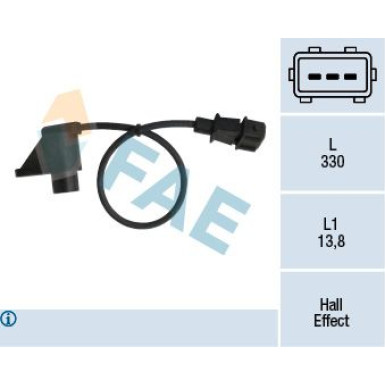 FAE Sensor, Nockenwellenposition 79234 FAE Sensor, Nockenwellenposition 79234