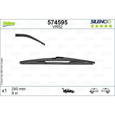 VALEO Silencio Rear (1Stk) 574595 VALEO Silencio Rear (1Stk) 574595