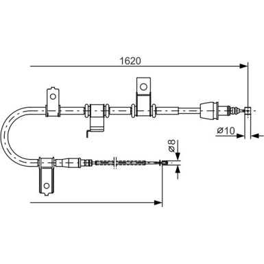 Handbremsseil re 1987482071 Handbremsseil re 1987482071