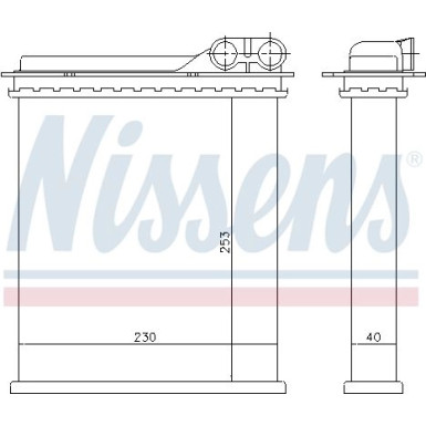 Heizkühler PKW 73363 Heizkühler PKW 73363