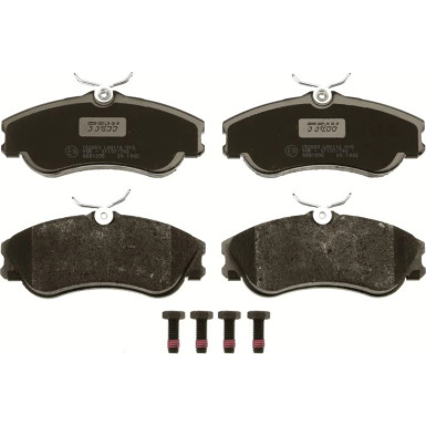 Bremsklötze VA CITROEN Berlingo,Xsara Picasso 96 COTEC GDB1295