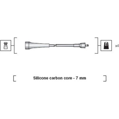 Zündleitungssatz 941318111263