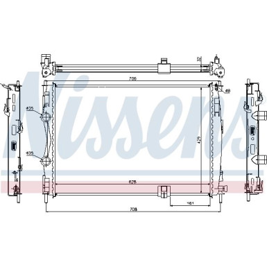 Wasserkühler PKW 67361 Wasserkühler PKW 67361