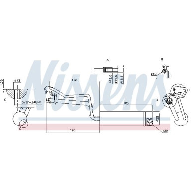 Trockner PKW Nissan Qashqai 07 95448