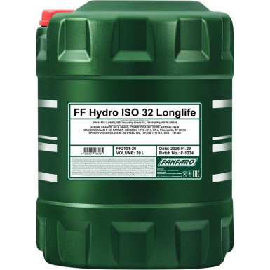 Fanfaro Hydro ISO 32 20L FF2101-20 Fanfaro Hydro ISO 32 20L FF2101-20