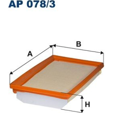 FILTRON Luftfilter AP 078/3