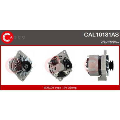CASCO Generator CAL10181AS Brand New HQ CASCO Generator CAL10181AS Brand New HQ