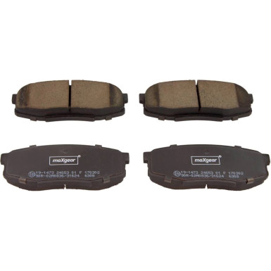 Bremsbelagsatz Toyota T. Landcruiser 08 19-1473