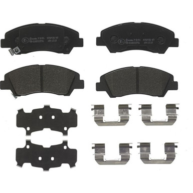 BREMBO Bremsklötze VA P 30 076 BREMBO Bremsklötze VA P 30 076