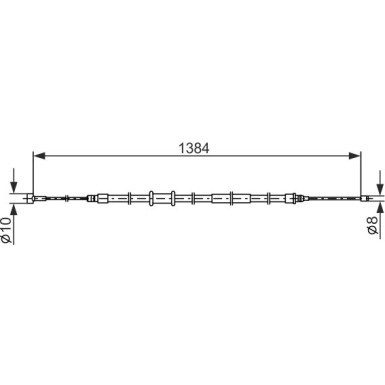 Handbremsseil 1987482718 Handbremsseil 1987482718