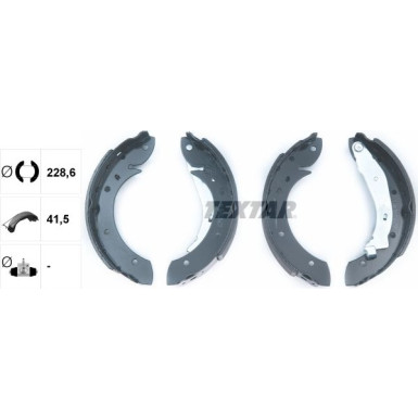 Bremsbacken Renault Espace 96 91053900